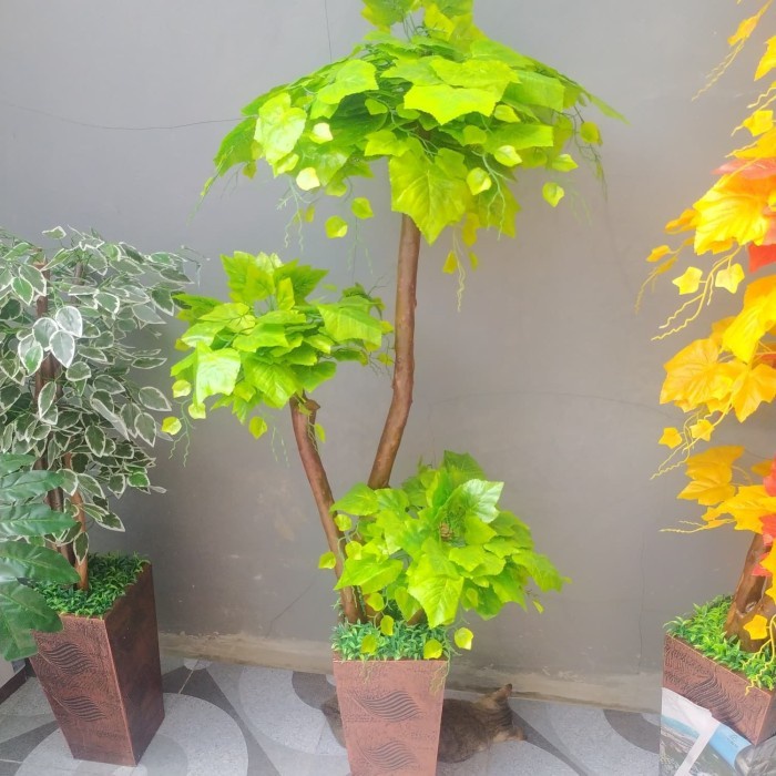 pohon anggur artificial- pohon anggur plastik- pohon plastik- dekorasi