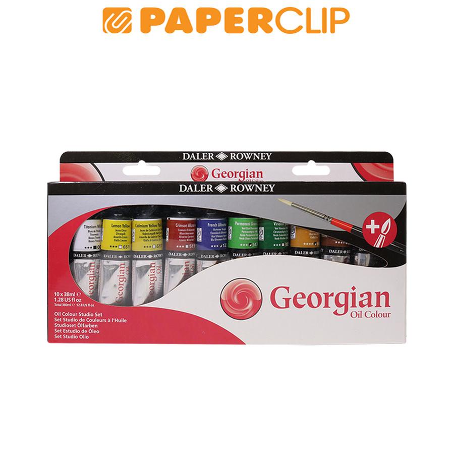 

OIL COLOR GEORGIAN STUDIO SET 111938910 WITH BRUSH