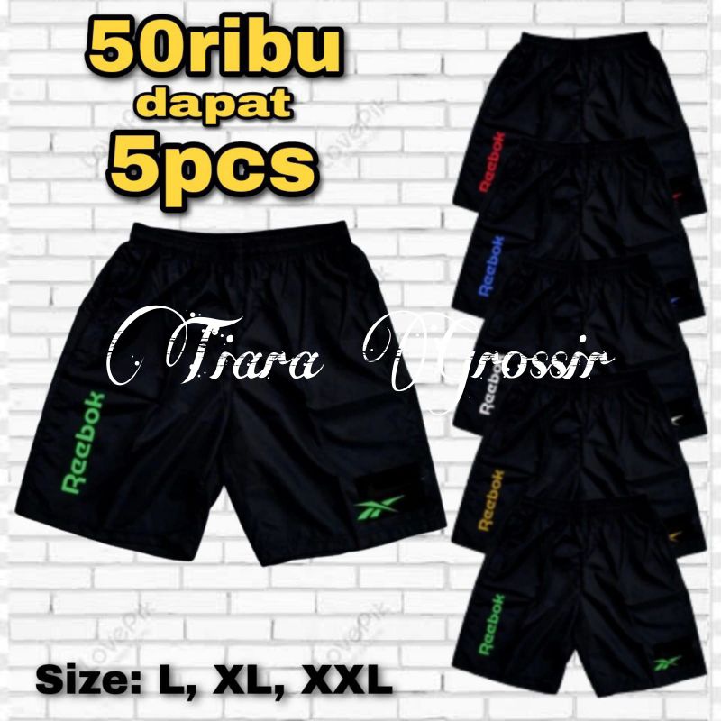 Celana Pendek Pria Wanita Sport Terbaru 50 Ribu 5 Pcs Celana Kolor Uniseks