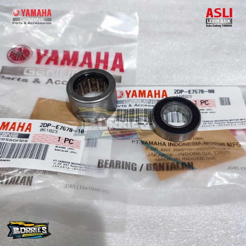 Bearing Set Laher Pully Belakang Yamaha NMax Aerox 155 Lexi Ori 2DP-E7678-00 2DP-E7678-10