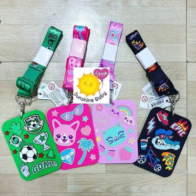

Terbaru Smiggle Lanyard Name Tag Id Card New Motif 3 Ori Asli