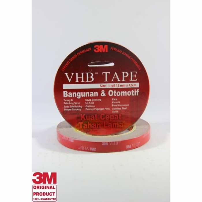 

Double tape vhb . 12mm x 4.5m