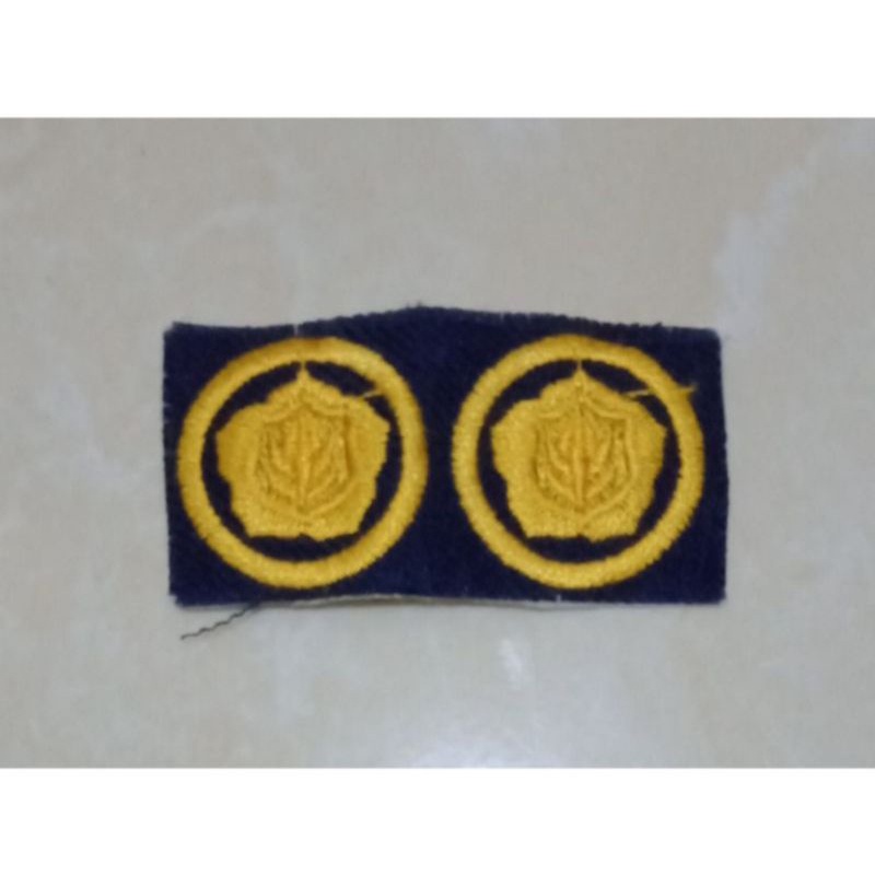 Bordir Bordir monogram satpam murah bordir kerah satpam terbaru kerah satpambisa pesan satuan