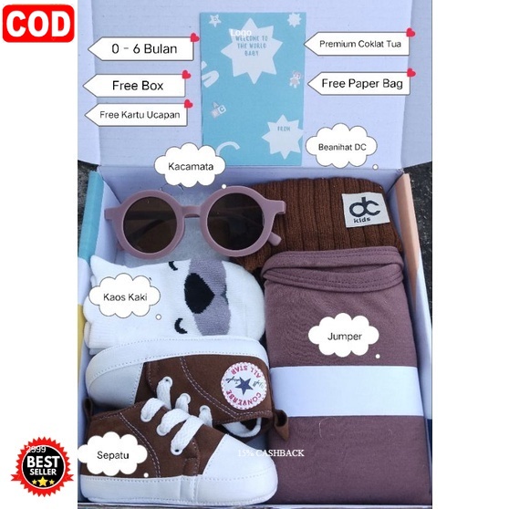 Hampers Bayi Baru Lahir Kado Newborn Baby Gift Set Unisex Parcel Lahiran Bayi Cowok Cewek