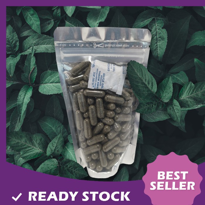 

TERLARIS Bunga Telang/ButterflyPea100 Kapsul Curah Herbal untuk kesehatan otak