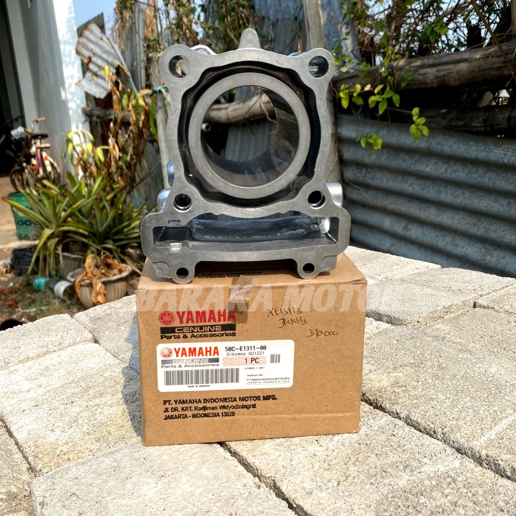 Bureng Block Blok Seher Cylinder 50C Only Jupiter MX Lama Old New Original Asli Yamaha YGP (50C-E131
