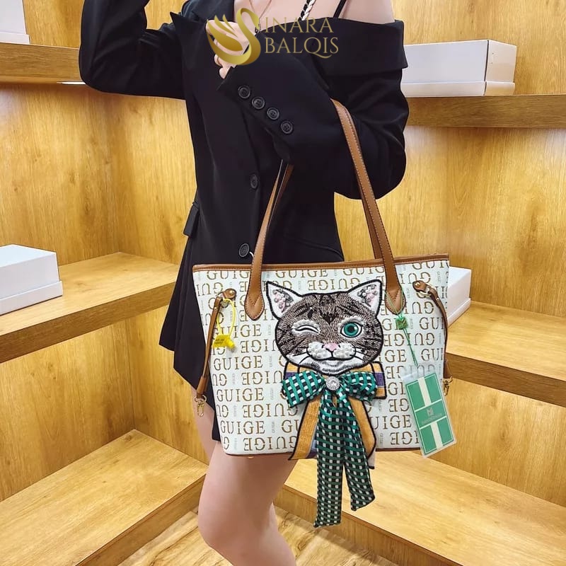 Tas Tote Bag Wanita Import inarabalqis Tas Selempang Wanita Import Fashion  terbaru Wanita pesta Sel
