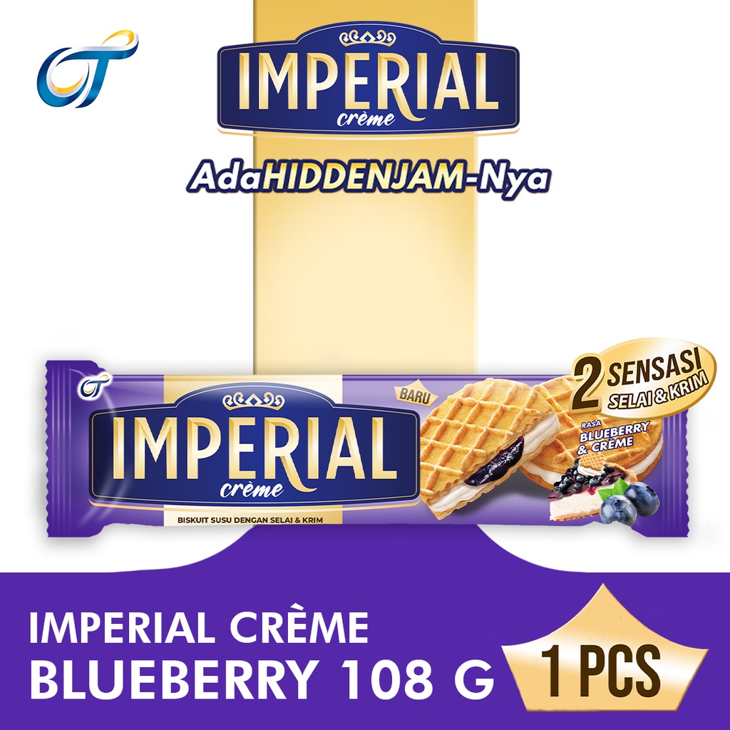 

IMPERIAL CREME Blueberry 108GR - [Isi 1 Pcs]