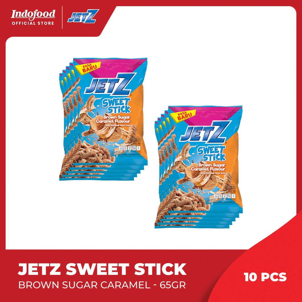

10 Pcs - JetZ Sweet Stick Brown Sugar Caramel 65 Gr