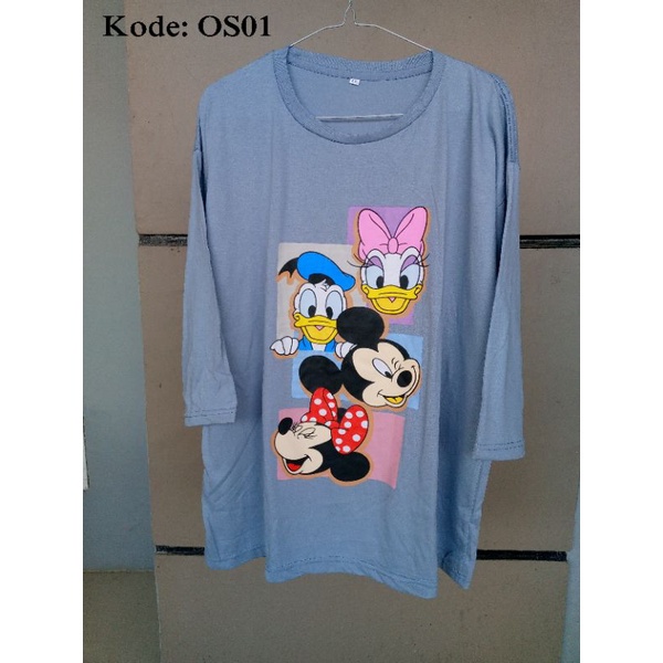 Kaos Oversized Wanita