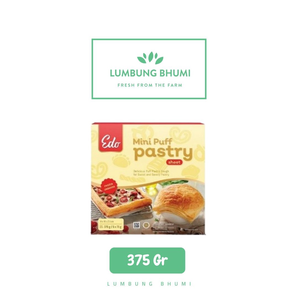 

EDO Mini Puff Pastry Zuppa Soup Frozen 375 Gr - Lumbung Bhumi