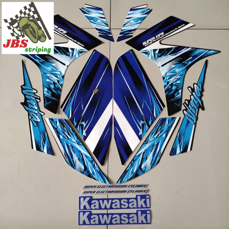 Striping ninja kis stiker kawasaki ninja m 2008