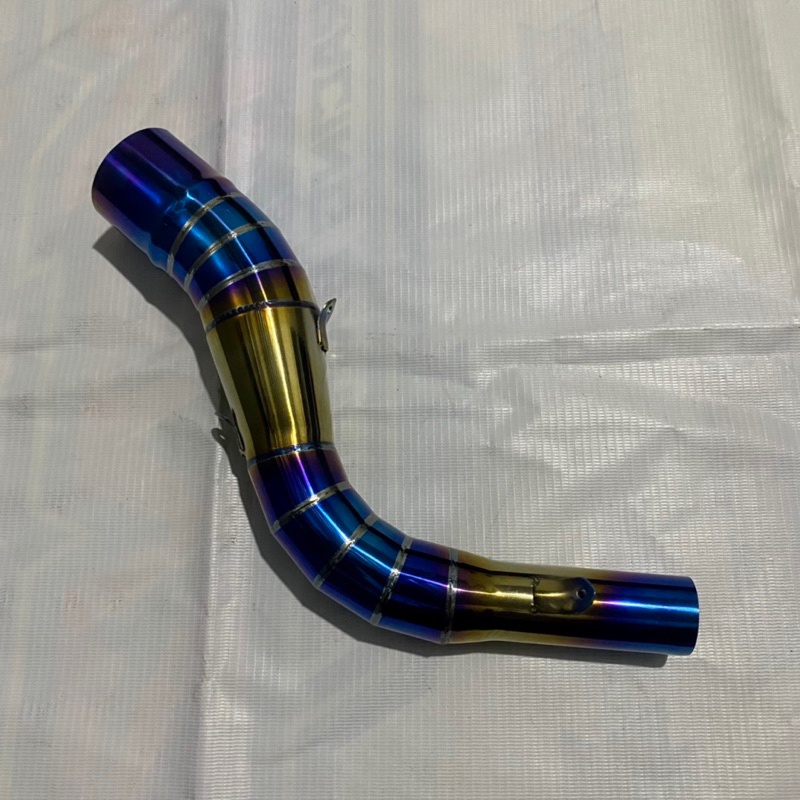 Pipa Sambungan model samlong cobra untuk semua motor metix bluemon dan titan pipa 28 inlet 50mm