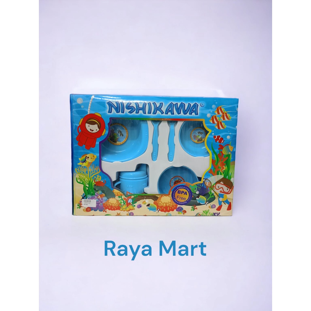 Tempat Makan Set Bayi Nishikawa Medium-Fedding Set Nishikawa