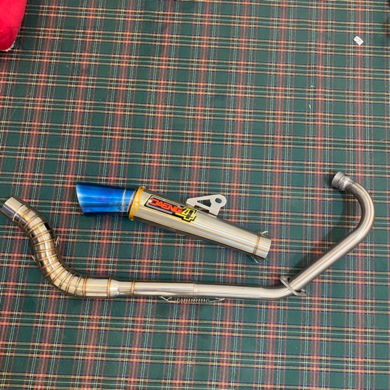 Knalpot Daeng4 Fulset leher Kobra Vixion new/old/satria fu inlet 50mm Cod