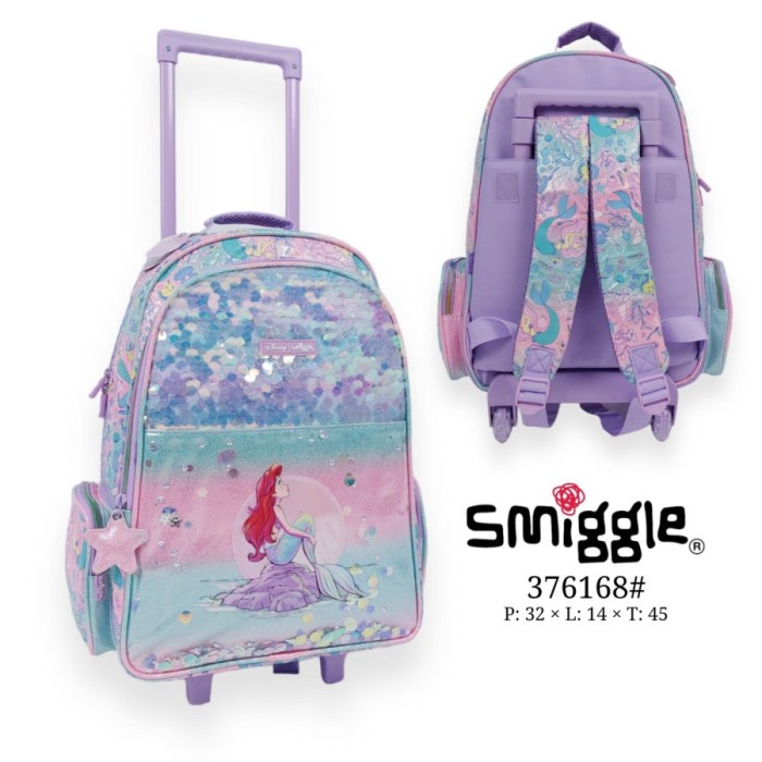 Smiggle Trolley Backpack - mickey trolley