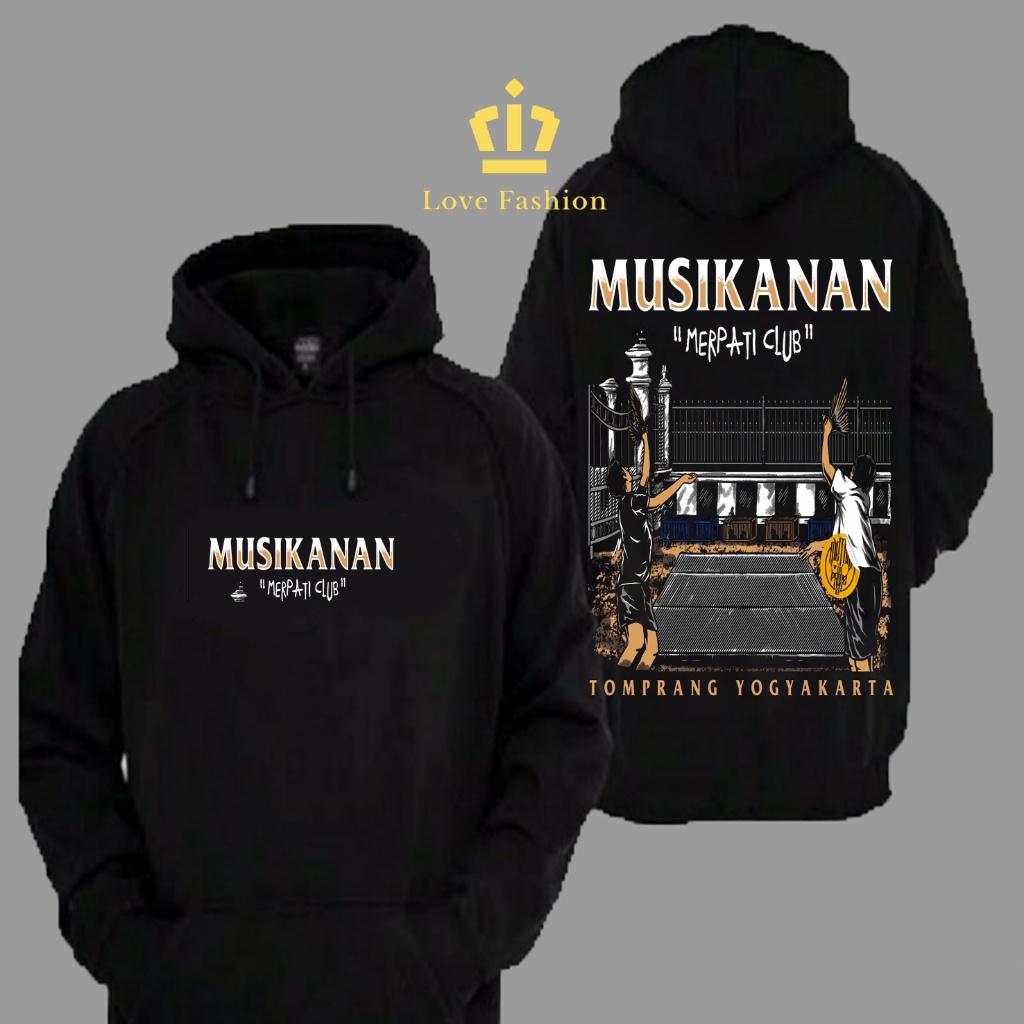 Sweater Hoodie Distro Musikanan Merpati Club Tomprang Yogyakarta Premium Terbaru