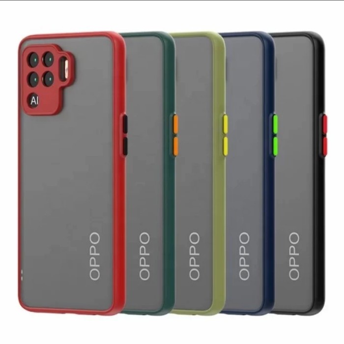 Case Oppo Reno 5F Hard Softcase Dove Matte Back Cover Reno5F