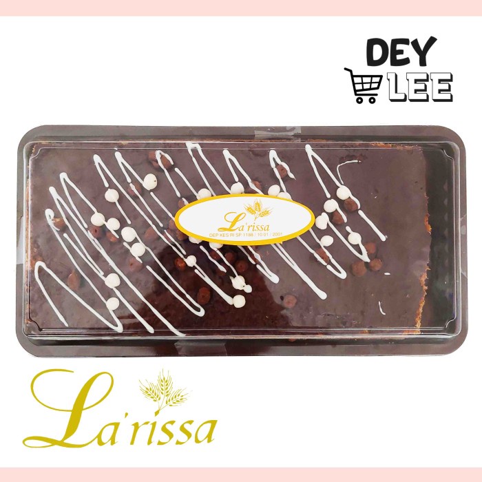 

LARISSA Chiffon Cake Minimalis Black White Bandung