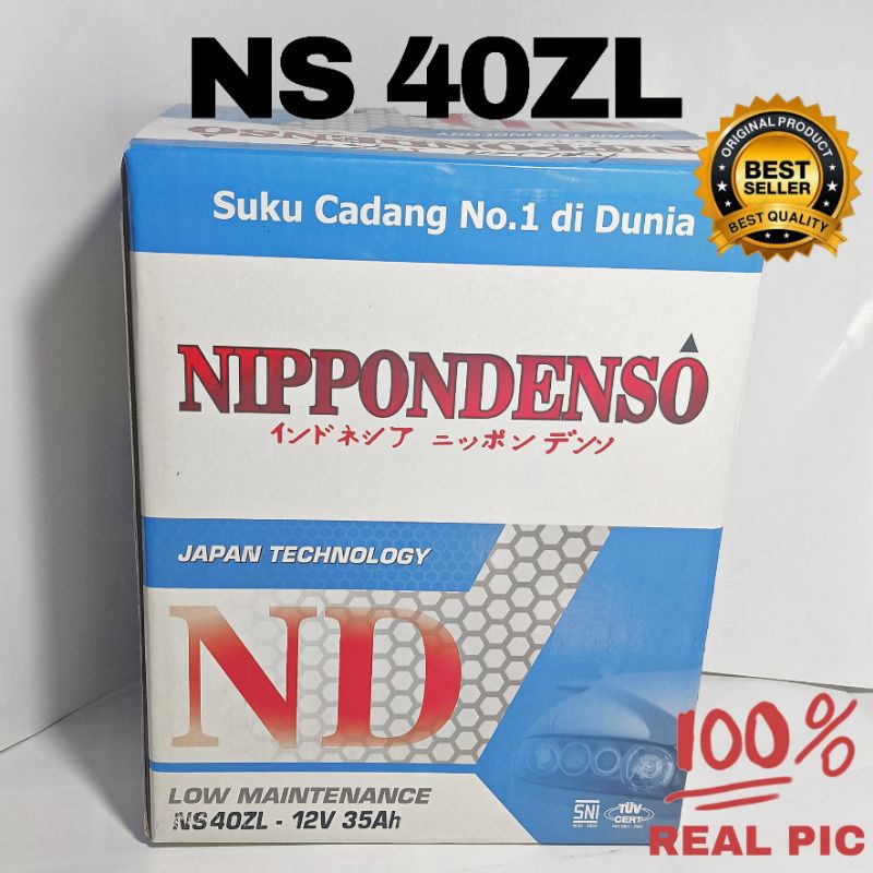 Aki Mobil basah Hybrid Suzuki Ignis Ns40zl ND Nippondenso 12v 35ah erdoganmotor_45