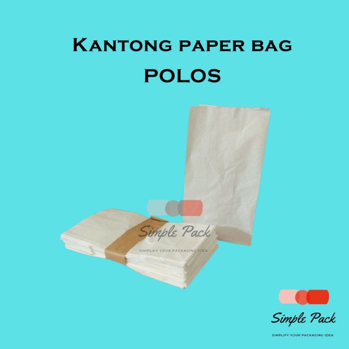 

Kantong Gorengan | Kantong Polos | Kantong Ayam Goreng | Paper Bag Simple pack