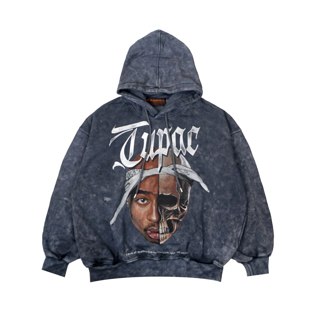 KKONTENER TUPAC OVERSIZE HOODIE WASHING
