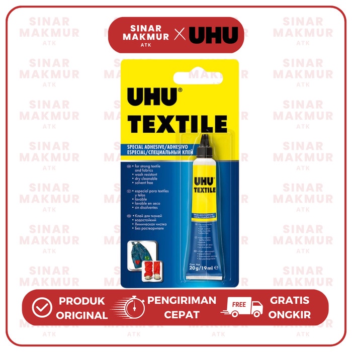 

Al Textile/Textile Glue/Lem Kain Uhu 19 ml (PCS)