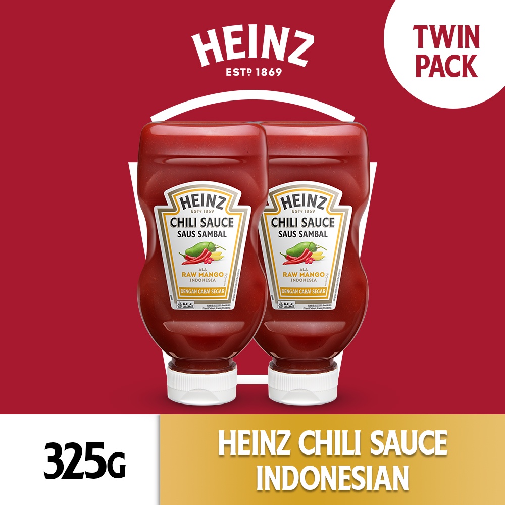 

HEINZ Saus Sambal Indonesia 325 g - Twin Pack