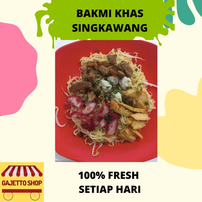 

Bakmi / Bakmie / Mie / Kwetiau Khas Singkawang | KHUSUS GOJEK GRAB - Bakmi