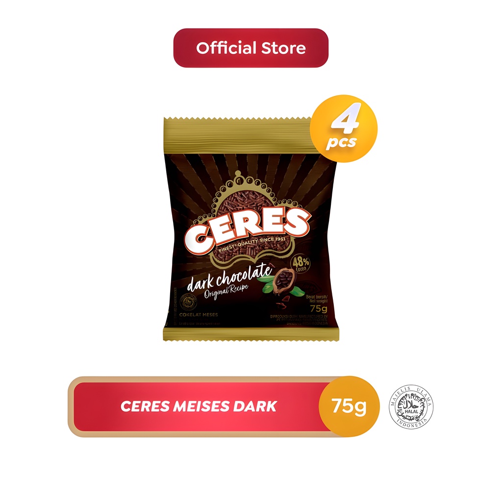 

Ceres Meises Dark 75 g x 4 pcs