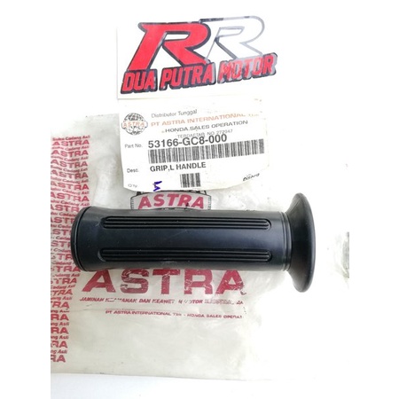 karet sarung handgrip hand grip hanfat handpat hanpat gas kiri L original ori honda astrea 800 asdap