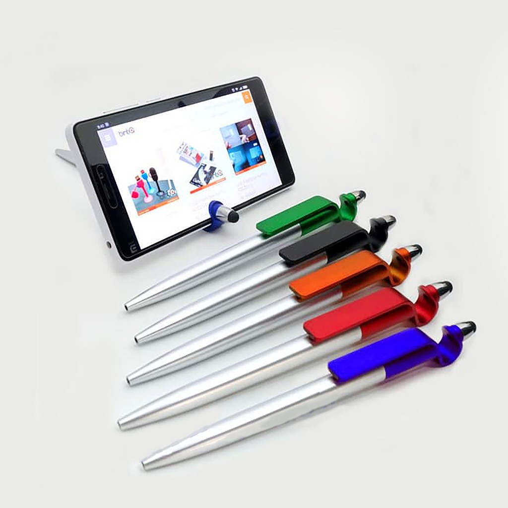 

A261-Pulpen Stylush 3in1 Stand HP + Stylush Ballpoint Bolpen Pena Pen accesories handphone