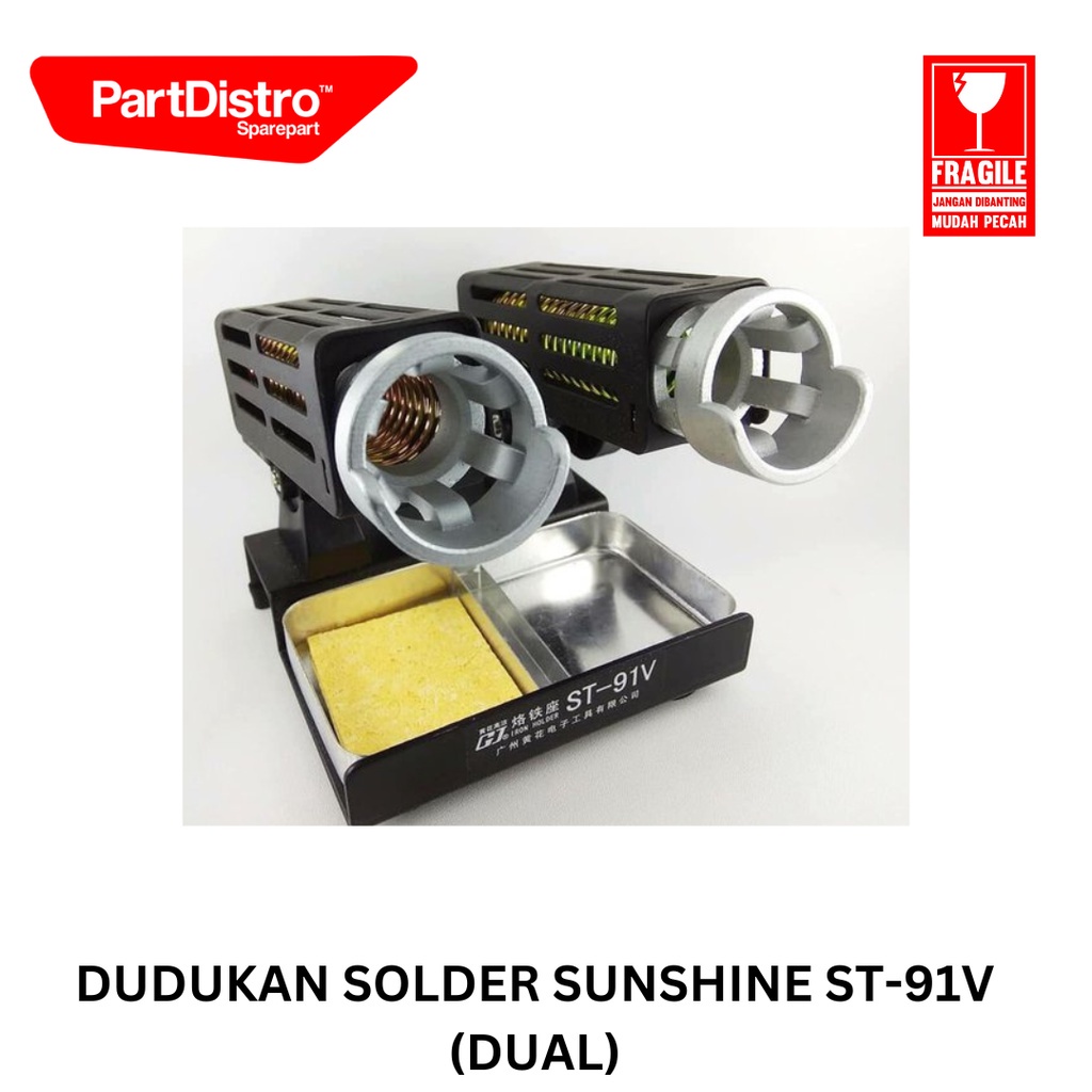 DUDUKAN SOLDER SUNSHINE ST-91V (DUAL)
