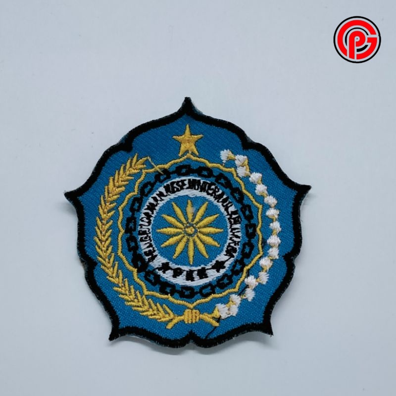 Best Seller Bordir Logo PKK / Bordir PKK / Logo Bordir PKK / Logo PKK / Logo Bordir / Bordir Logo / 