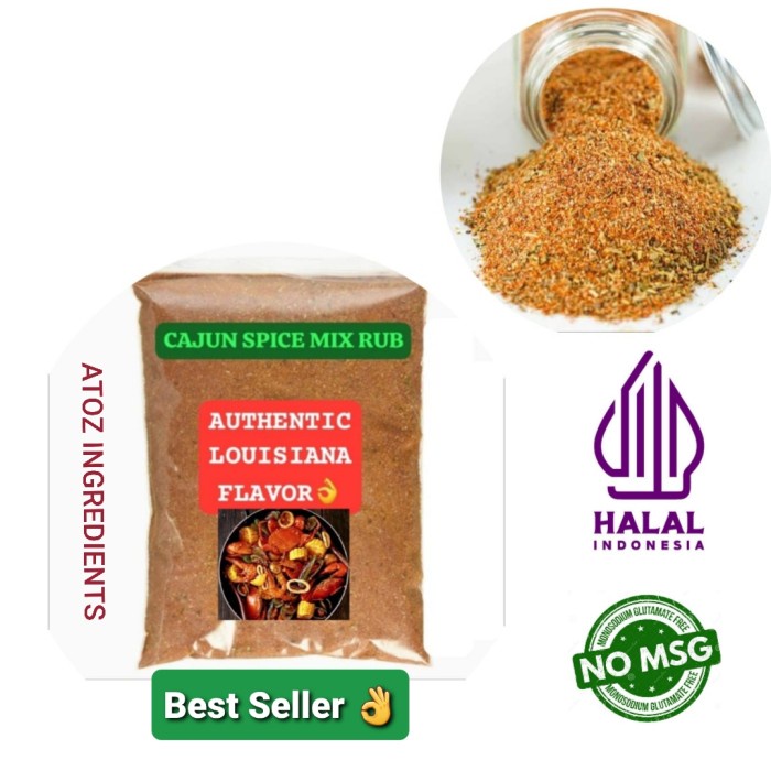 

BEST SELLER Cajun Spice Mix 100gram / Bumbu Racik Cajun 100gram