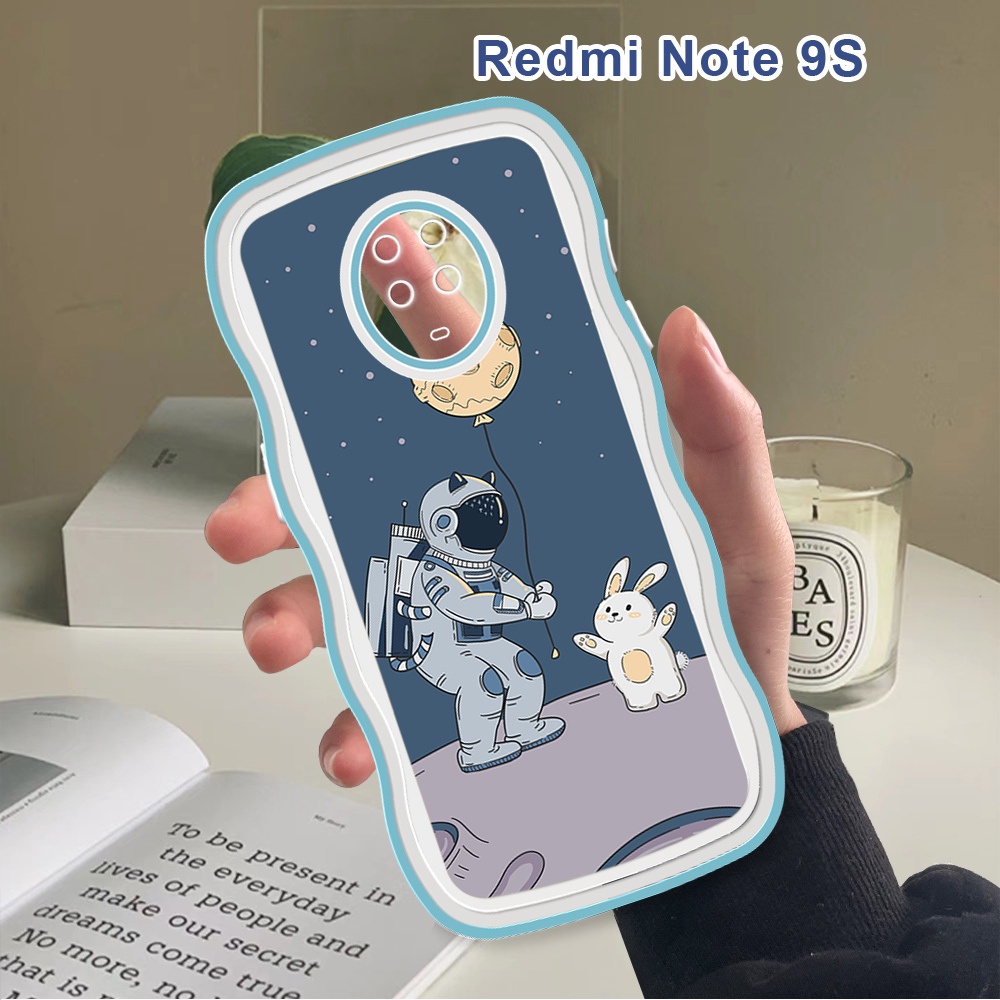 Casing Untuk Xiaomi Redmi Note 9 Pro Max Note 9S Note 8 4 Soft Case Nasa Astronaut Shockproof Ponsel