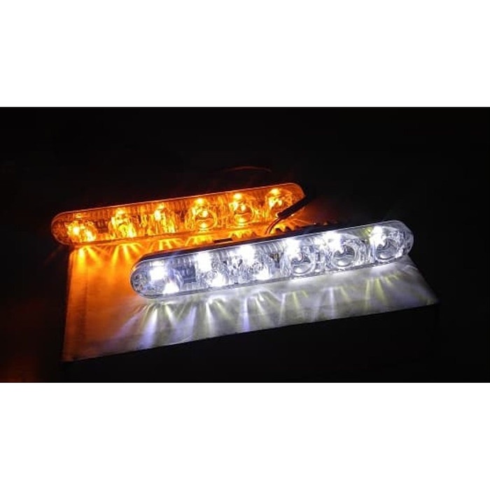 Led MODEL FORTUNER TERANG DRL LED Terang Sein Drl 12 LED DRL LAMPU SEI