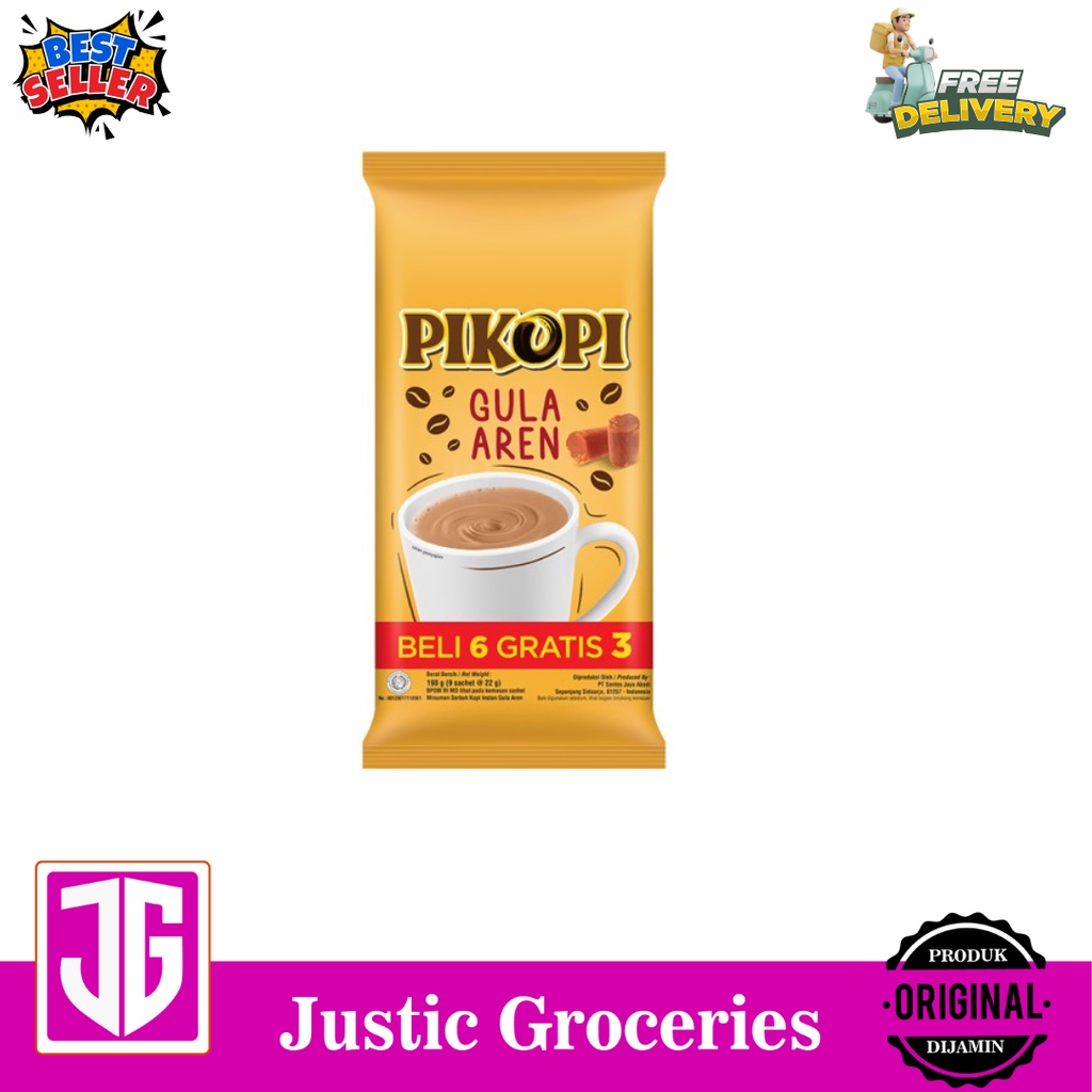 

Pikopi Gula Aren 1 Bag (9 x 22 gr)