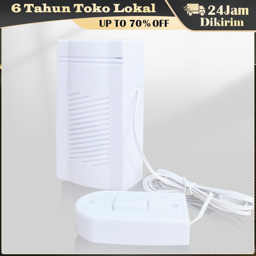 Door Bell Assalamualaikum Bel Pintu Rumah Kabel
