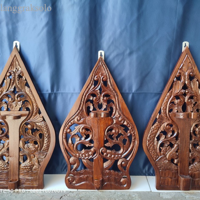 

termurah BLAWONG GUNUNGAN BERMOTIF KAYU JATI ALUSAN