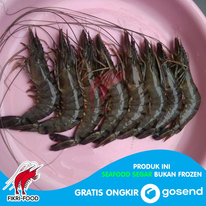 Udang Pancet / Windu / Tiger Super1 Segar Fresh 250gr