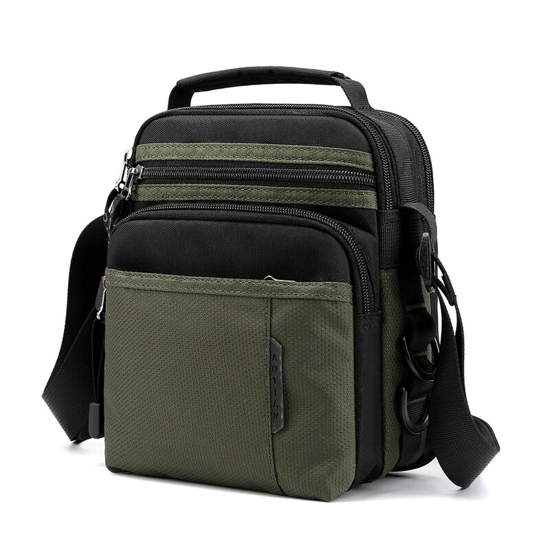 tas selempang AOTIAN Men's Messenger Bag High Quality male Handbags Nylon man Shoulder Bag Casual li