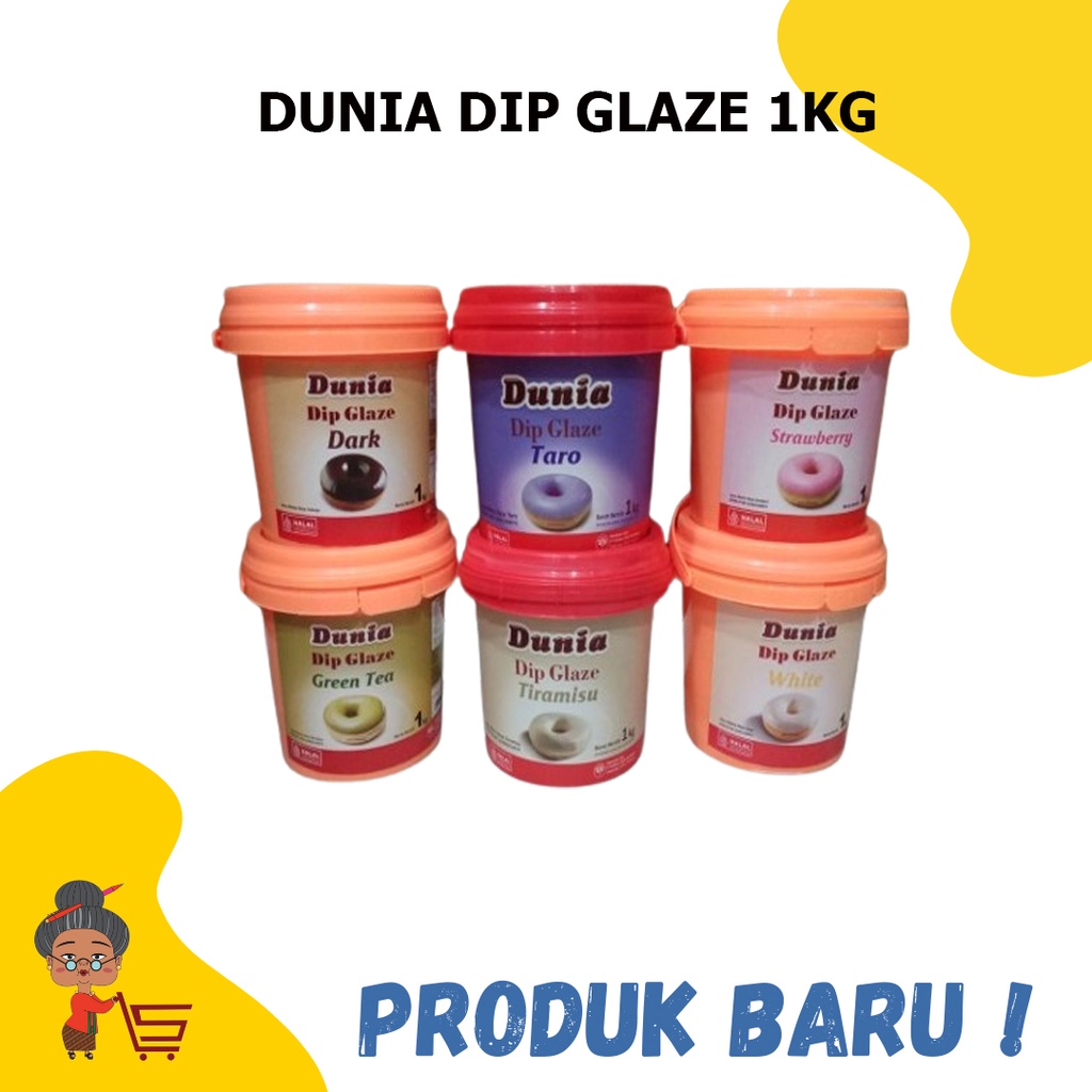 

DUNIA DIP GLAZE 1KG / DUNIA DIP GLAZE / DUNIA GLAZE / DUNIA