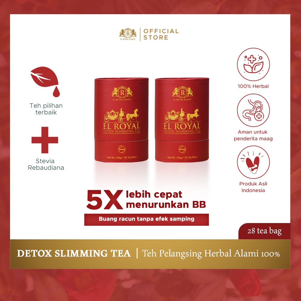 

Slimming Tea - Teh Detox 2 Pcs - 5X Lebih Cepat Menurunkan BB - Solusi Langsing Sekaligus Buang Racun Tanpa Efek Samping