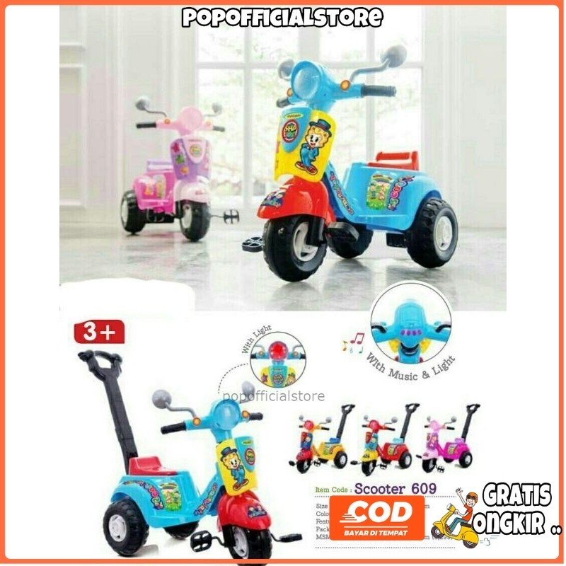 Mainan anak Sepeda Scooter SHP 609