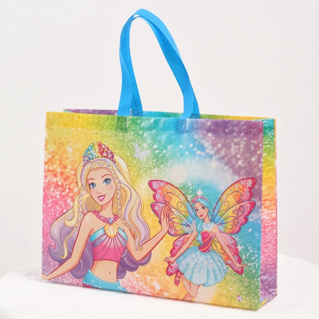 

GOODIE BAG TAS SOUVENIR KADO HAMPERS GIFT PESTA ULANG TAHUN BARBIE TAS MULTIGUNA