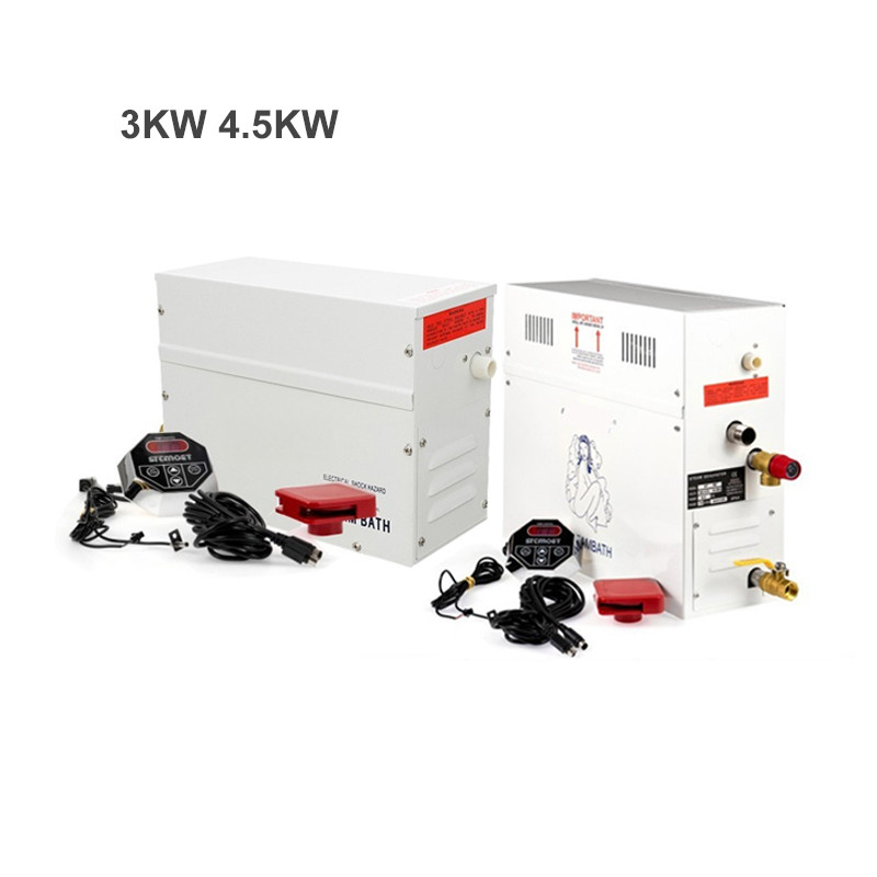 Steam Generator For Steam Spa Bath 220V 380V Home Steam Machine Sauna Bath Steam Shower Digital Cont