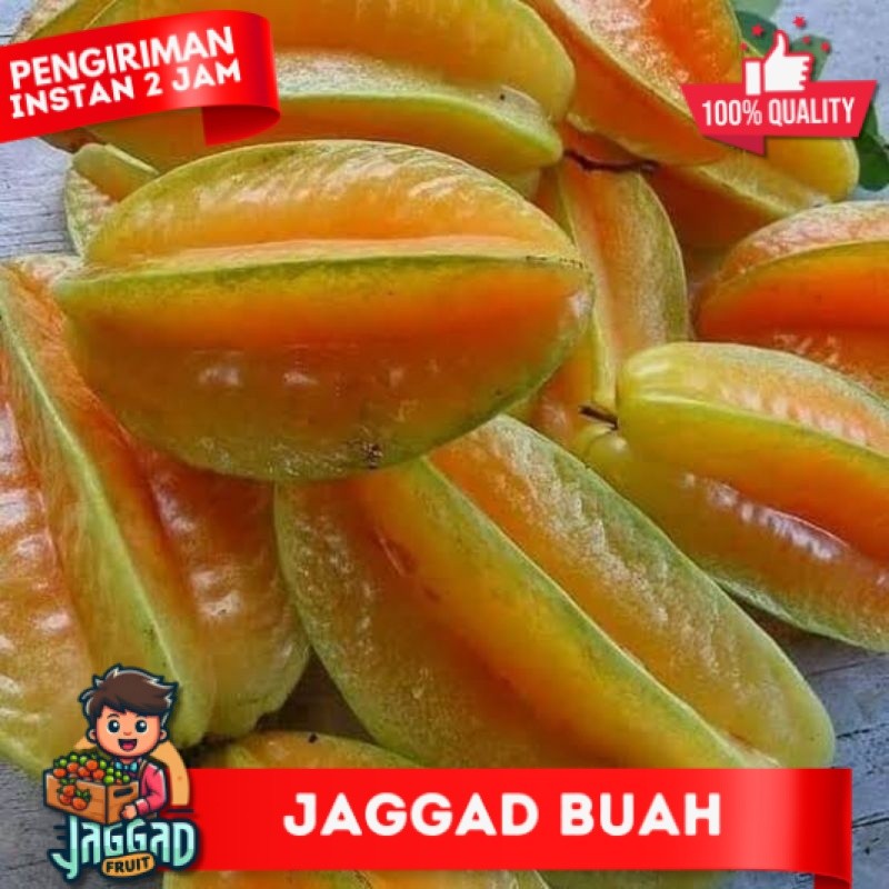 

Belimbing Manis Segar 1 Kg JAGGAD FRUIT