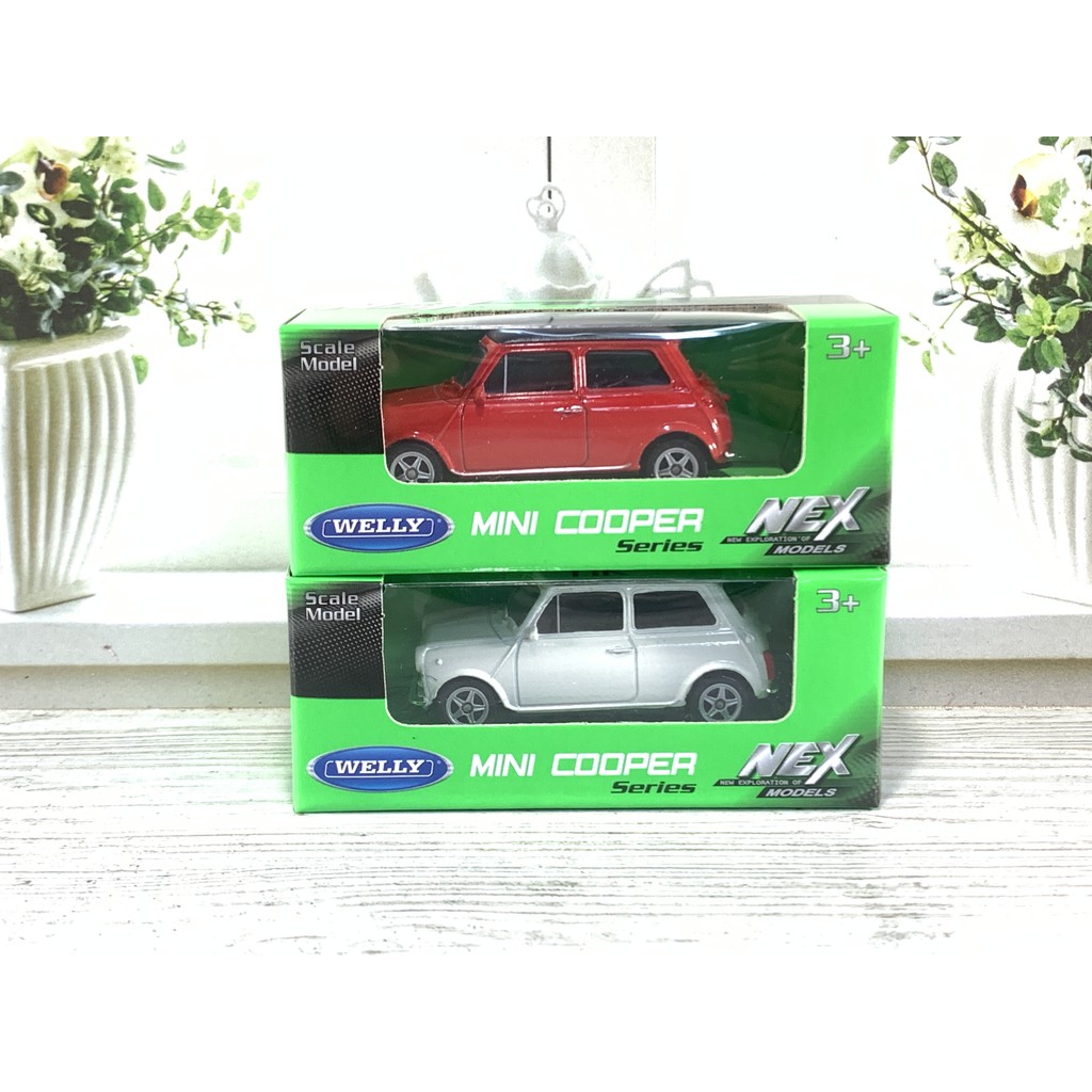 NEX WELLY MINI COOPER 1300 MORRIS SERIES 1:64 1:60 DIECAST