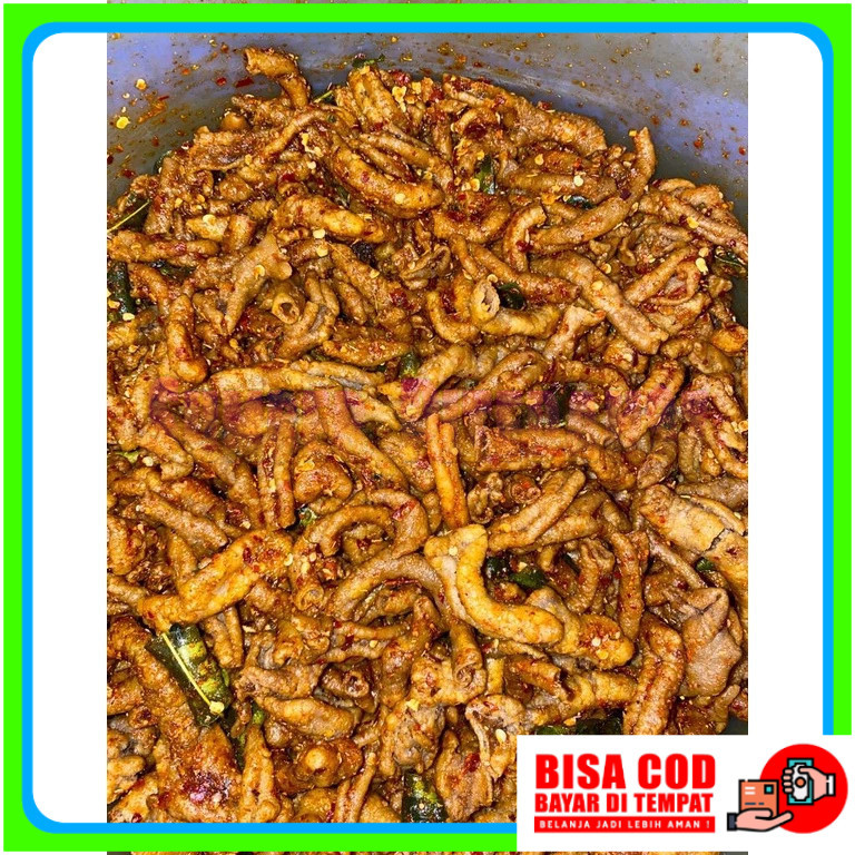 

1 kilogram kripik usus crispy premium